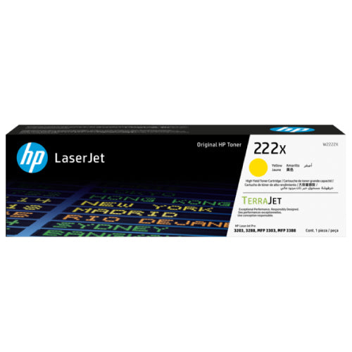 HP LaserJet 222X Yellow Toner