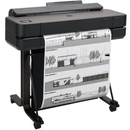 HP DesignJet T650 Thermal Inkjet Plotter 24" 2400x1200 dpi Resolution