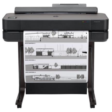 HP DesignJet T650 Thermal Inkjet Plotter 24" 2400x1200 dpi Resolution