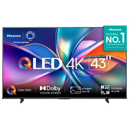 Hisense 43" QD6N QLED VIDAA UHD 4K TV