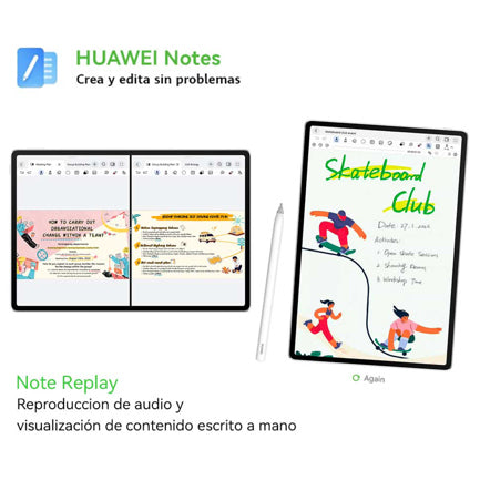 Tableta Huawei MatePad 12 X Octa Core 12+256G 2.8K PaperMatte Harmony OS4.3 Blanco + Teclado