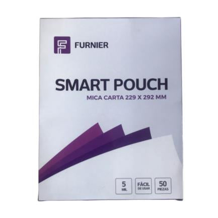 Thermal Laminating Pouch FURNIER Letter size 229 x 292 mm 5 mil. Box of 50 pieces