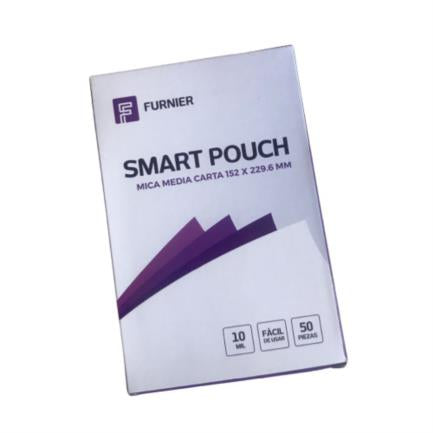 FURNIER thermal laminate film Half Letter size 152 x 229.6 mm 10 mil. Box with 50 pieces