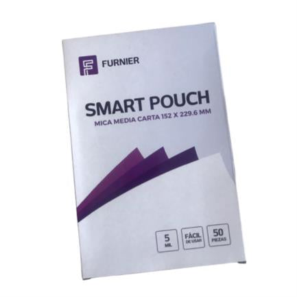 FURNIER thermal laminate pouch Half Letter size 152 x 229.6 mm 5M. Box with 50 pieces