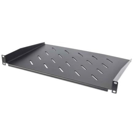 Intellinet Fixed Cantilever Rack Shelf 19" 1U Vented 30cm Black