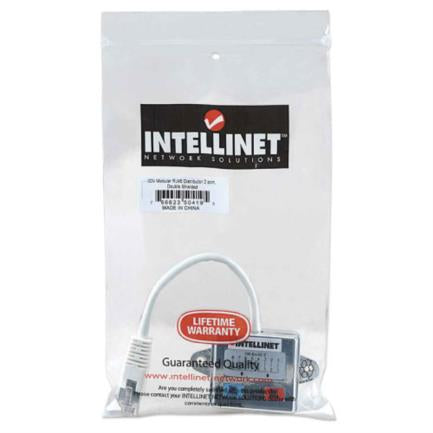 Intellinet RJ45 Modular Distributor 1x2 Cat5e