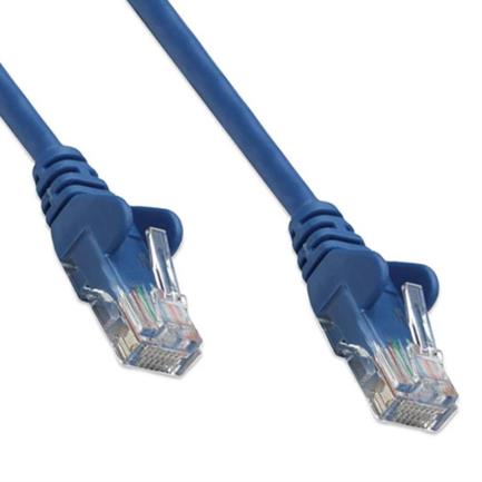 Intellinet 1.0m (3.0ft) Cat 5e UTP Blue Patch Cable