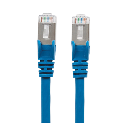 Cable Intellinet Red RJ45 Cat6a S/FTP 3m Color Azul