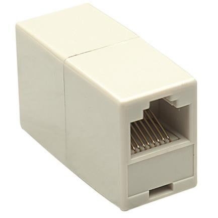 Intellinet RJ45 Cat 5e Modular Female-Female Beige Coupler