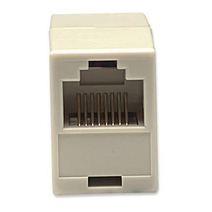 Intellinet RJ45 Cat 5e Modular Female-Female Beige Coupler