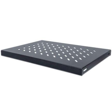 Charola Intellinet Gabinete 19" 1U Fija 35cm Ventilada 50kg Color Negro