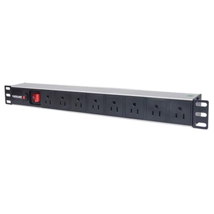 PDU Intellinet Gab/Rack 19" 1U Surge Protector On/Off 8 Outlets