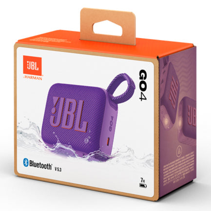 Bocina JBL Ultra Portátil GO 4 Inalámbrica Color Morado