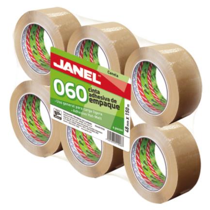 TAPE JANEL CINNAMON PACK .048X150MTS PKG W/6
