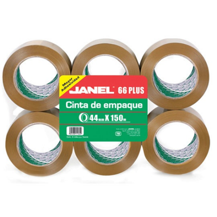 JANEL TAPE CINNAMON PACKING 44X150 HOT MELT