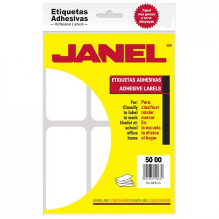 JANEL ADHESIVE LABEL 50X100 P/84 #25