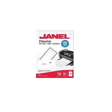 LABEL JANEL LASER J-5260 25X67 MM PK/750