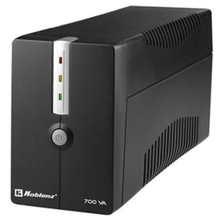 Koblenz 7016 NoBreak USB/R Regulator 700VA/360W 25-Minute Backup 6 Outlets 3-Year Warranty