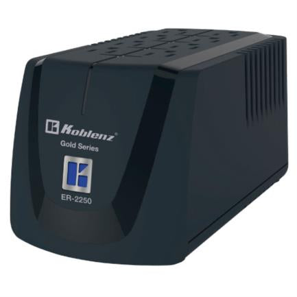 Koblenz ER-2250 2250VA/1000W 8-Outlet 1-LED Regulator 5-Year Warranty