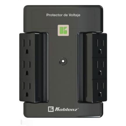 Koblenz PV-2500 D 2500 VA/2000W 6-Outlet Surge Protector with Automatic High/Low Voltage Disconnect
