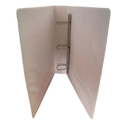 Kyma Panoramic Vinyl Folder, Legal Size, 2" D-Ring, White
