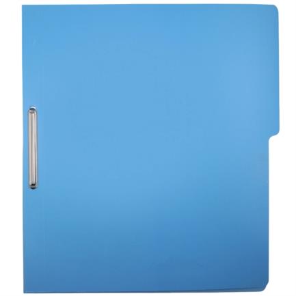 Kyma Pressboard Folder with Fastener 8cm Letter Size Light Blue Pack of 5