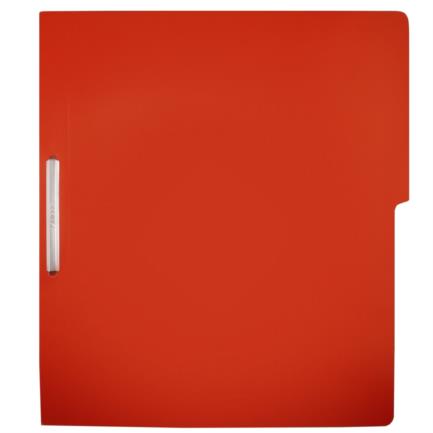 Kyma Pressboard Folder with Fastener 8cm Letter Size Red Pack of 5