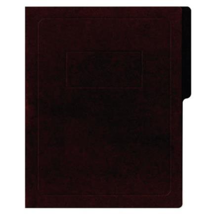 Kyma Pressboard Folder with Fastener, 8cm, Letter Size, Brown, Pack of 5