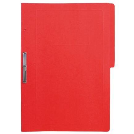 Kyma Pressboard Folder with Fastener 8cm Legal Size Red Pack of 3