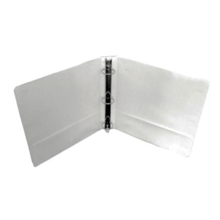 Kyma Panoramic Vinyl Binder Letter Size 2 1/2" White O-Ring