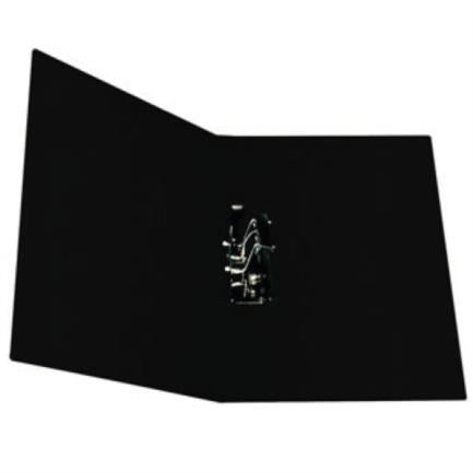 Kyma Pressboard Lever Arch File Letter Size Black