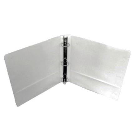 Kyma Panoramic Vinyl Binder Letter Size 3" O-Ring White
