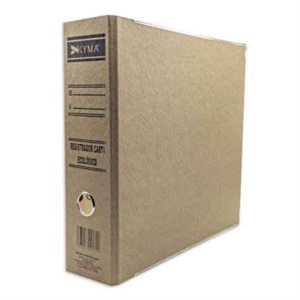 KYMA Letter Size Kraft Binder