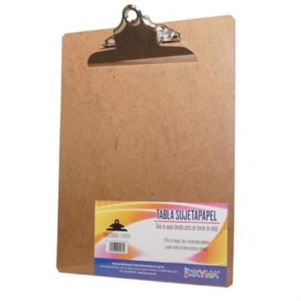 Kyma Wood (Macocel) Letter Size Clipboard with Butterfly Clip