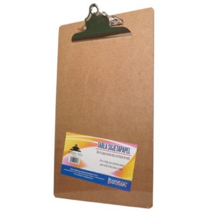Kyma Wooden Clipboard (Hardboard) Legal Size with Butterfly Clip