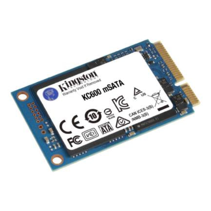 Kingston KC600 512GB MSATA3 3D TLC NAND SSD Solid State Drive