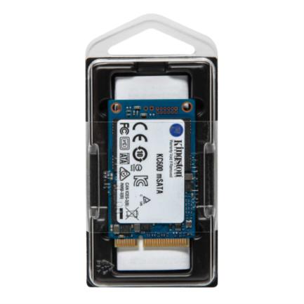 Unidad de Estado Sólido SSD Kingston 256 GB KC600 SATA III/mSATA