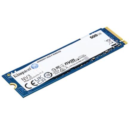 Kingston SNV3S NVMe 500GB PCI Express 4.0 M.2 SSD Solid State Drive
