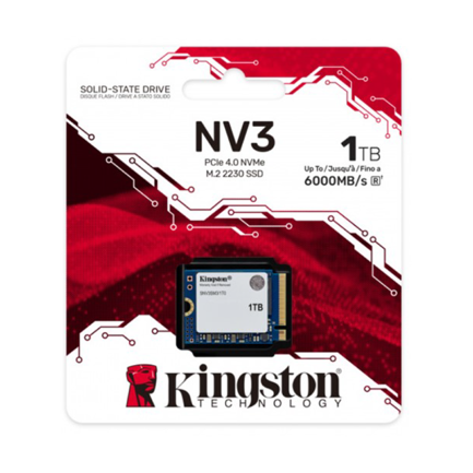 Kingston SNV3SM3/1T0 NVMe 1TB M.2 SSD Solid State Drive 4000 MB/s Write 6000 MB/s PCI Express 4.0
