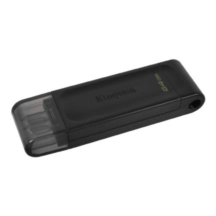 Kingston DataTraveler 70 64GB USB-C Black USB Flash Drive