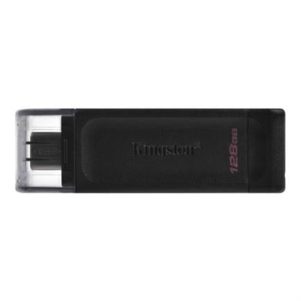 Kingston DataTraveler 70 128GB USB-C USB Flash Drive Black