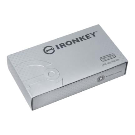 Kingston IronKey S1000 32GB Encrypted USB Flash Drive Integrated Crypto Chip Silver