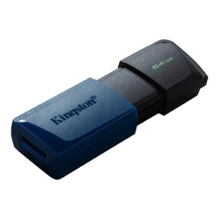 Kingston DataTraveler Exodia M 64GB USB 3.2 Gen 1 Black-Blue USB Flash Drive