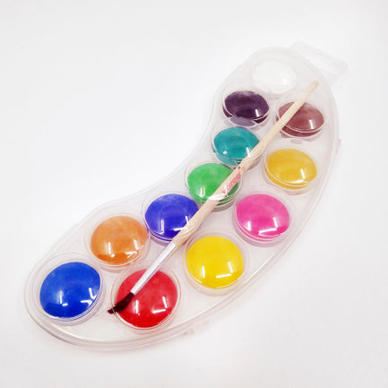 MINI KORES WATERCOLOR SET 12 PANS WITH BRUSH