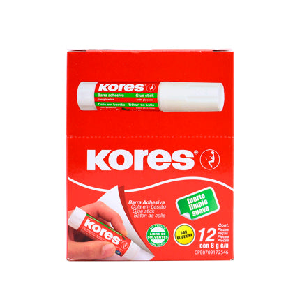 Kores Glue Stick 8 GR 12-pack