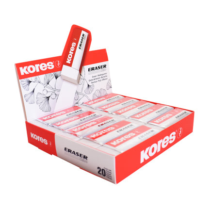 Borrador Kores Dust Free E-20 C/20