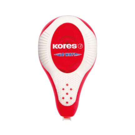 CORRECTION TAPE KORES 2 WAY 8M X 4.2MM BLISTER