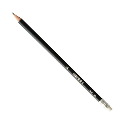 KORES TRIANGULAR BLACK GRAPHITE PENCIL 2HB PACK OF 12