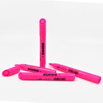 KORES K-MARKER XH12 HIGHLIGHTER PINK BX/12