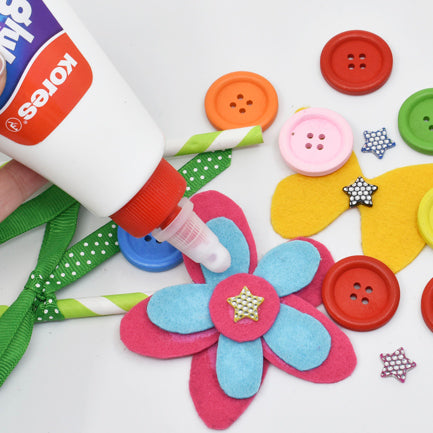 LIQUID GLUE KORES WHITE GLUKIDS 125GRS